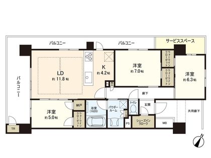 間取図(平面図)