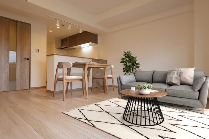 ライオンズマンション木町 リビング