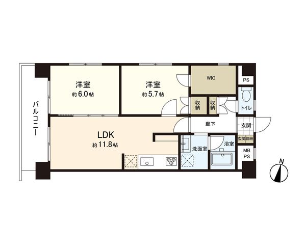 朝日プラザ北一番丁 間取図(平面図) 朝日プラザ北一番丁 間取図(平面図)