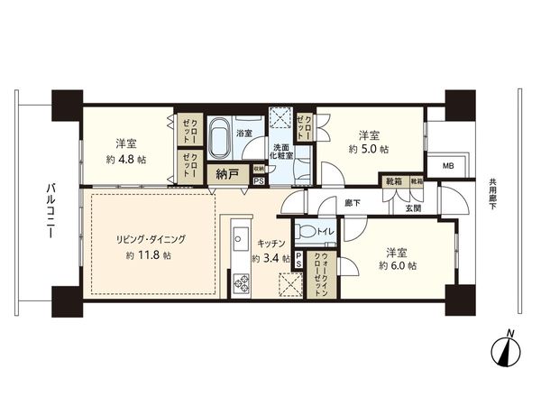 間取図(平面図)