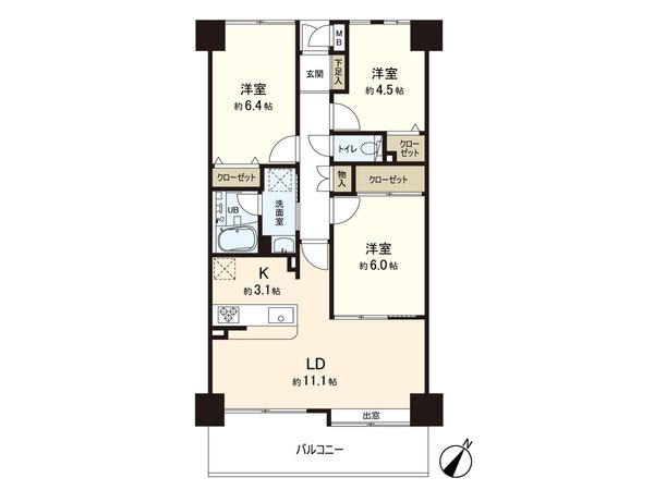 間取図(平面図)