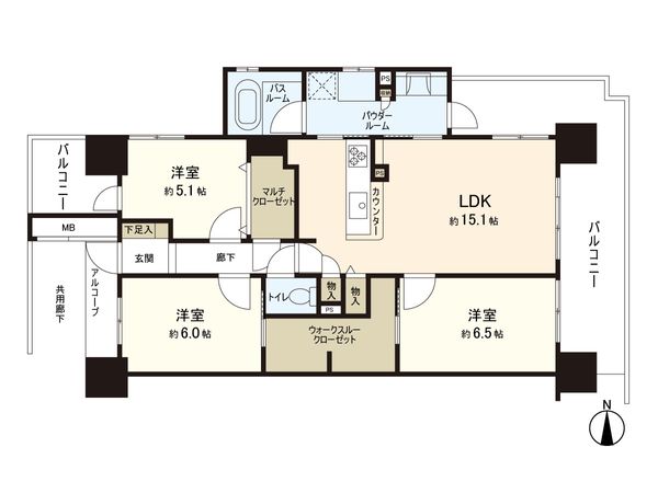 間取図(平面図)