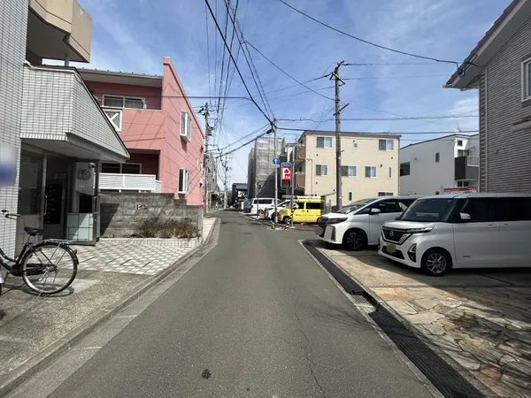 仙台市道に面しております。