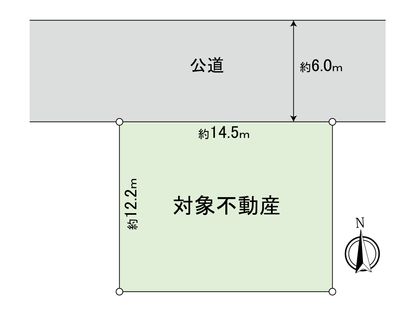 井口台3丁目 区画図