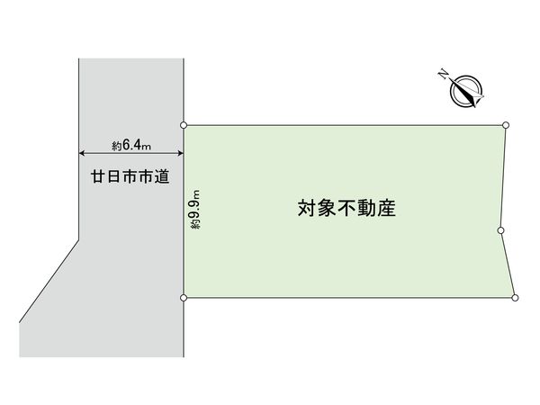 串戸3丁目 土地(古家あり) 区画図 串戸3丁目 土地(古家あり) 区画図