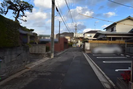 前面道路