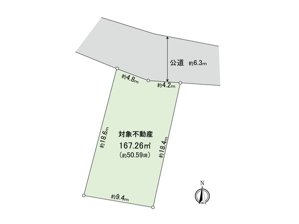 五日市中央7丁目 土地 区画図 五日市中央7丁目 土地 区画図