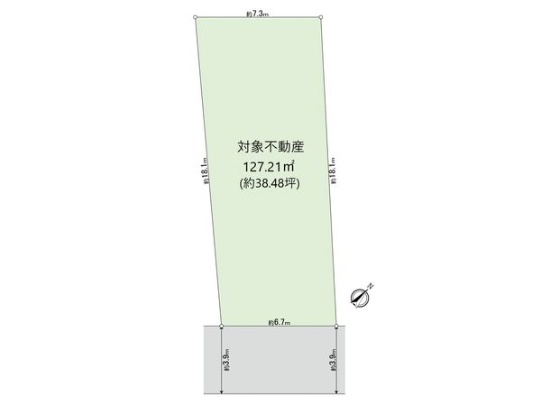串戸2丁目 土地(解体更地渡し) 区画図 串戸2丁目 土地(解体更地渡し) 区画図