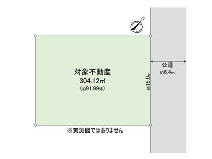 阿品台2丁目 古家あり 区画図