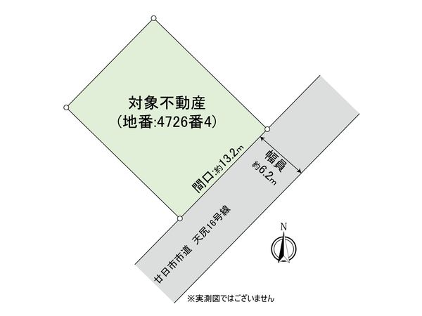 阿品4丁目 土地 区画図 阿品4丁目 土地 区画図