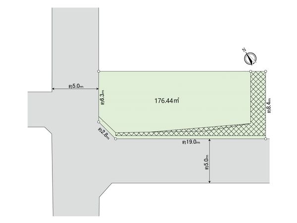 井口4丁目 土地 区画図 井口4丁目 土地 区画図
