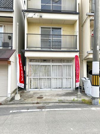 庚午中4丁目 土地(古屋有) 前面道路含む外観