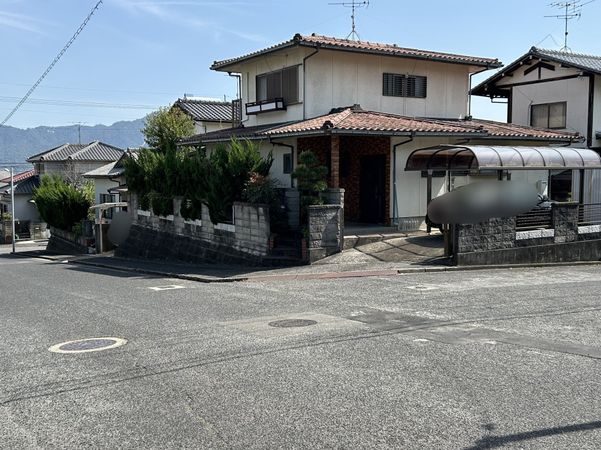 福面2丁目 土地 前面道路含む外観