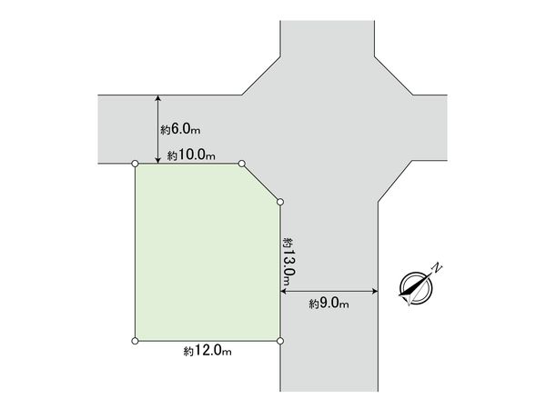 福面2丁目 土地 区画図 福面2丁目 土地 区画図