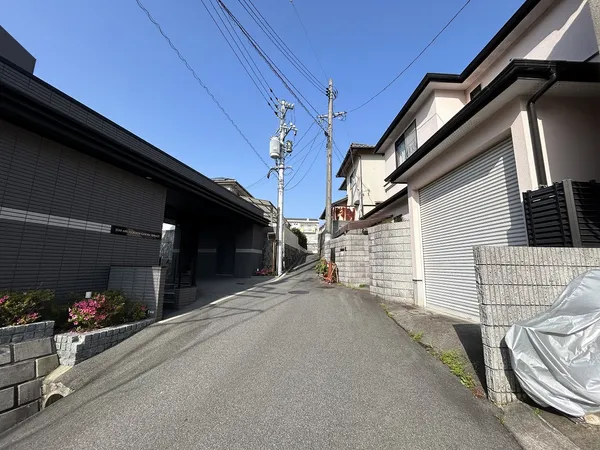 前面道路風景