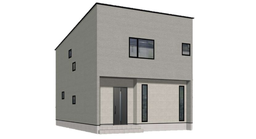 観音台一丁目 新築戸建No.1 外観パース図