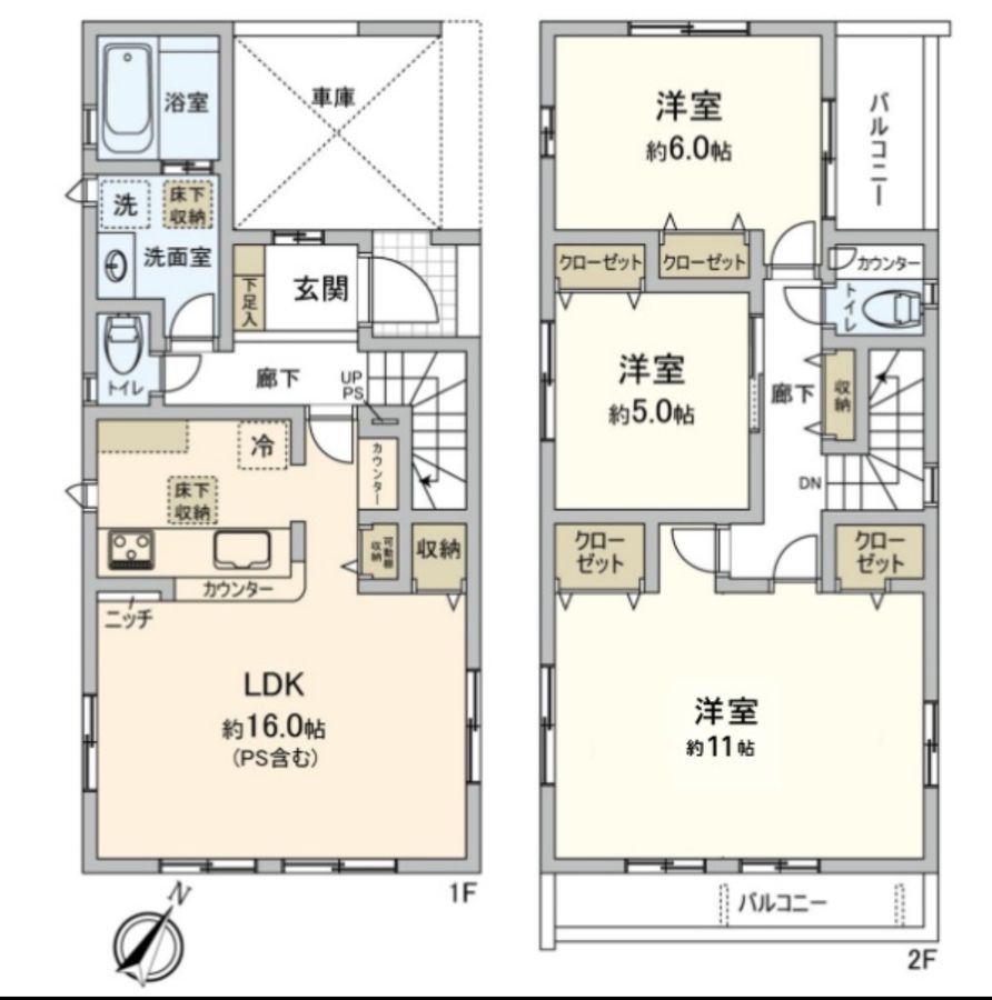 間取図(平面図)