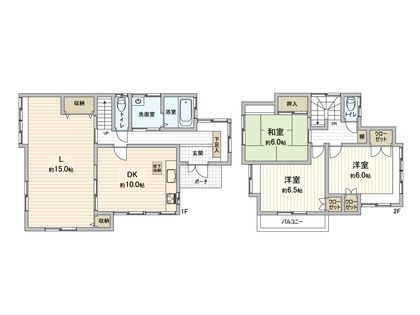 藤の木1丁目 戸建 間取図(平面図) 間取図(平面図)