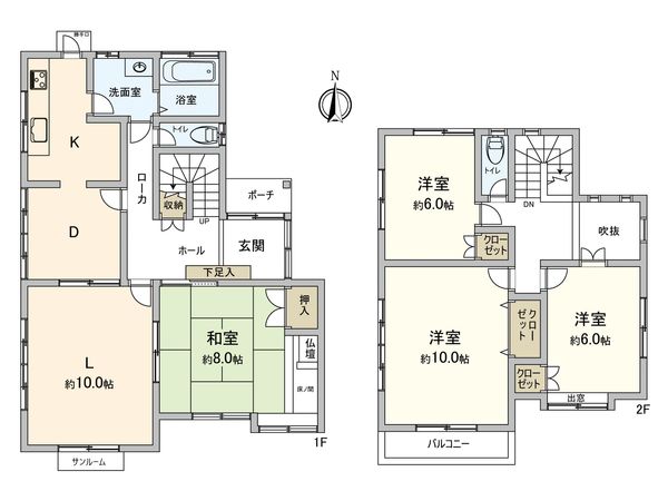 藤の木2丁目 戸建 間取図(平面図) 藤の木2丁目 戸建 間取図(平面図)