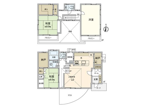 井口台3丁目 戸建 間取図(平面図) 井口台3丁目 戸建 間取図(平面図)