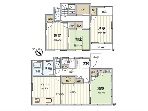 田方3丁目 戸建 間取図(平面図) 田方3丁目 戸建 間取図(平面図)