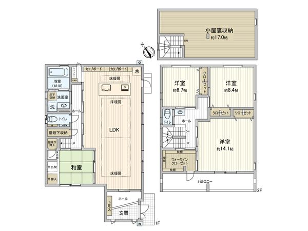 新宮苑 戸建 間取図(平面図) 間取図(平面図)