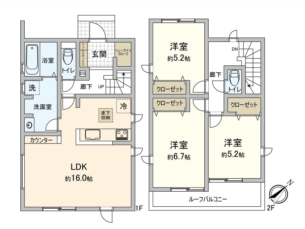 間取図(平面図)