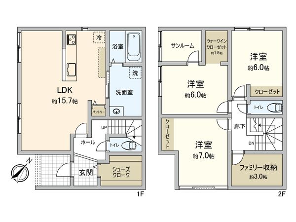 間取図(平面図)