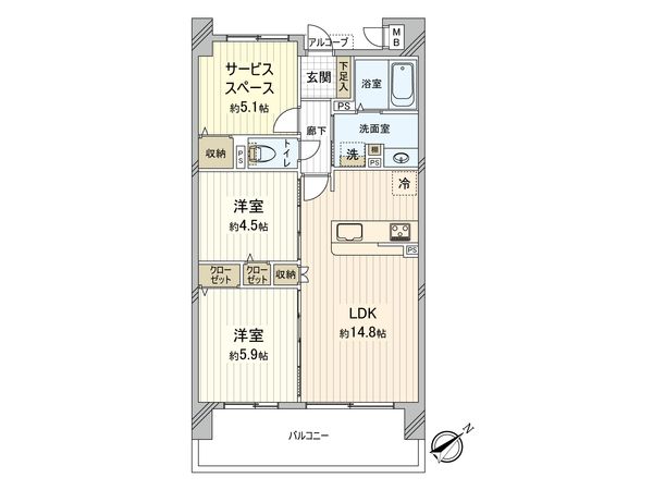 間取図(平面図)