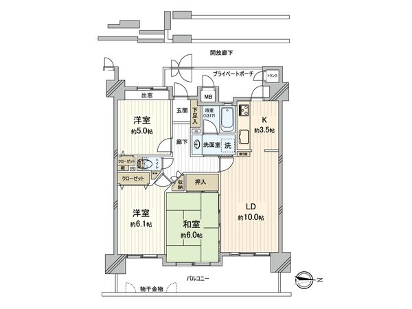間取図(平面図)