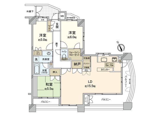 間取図(平面図)