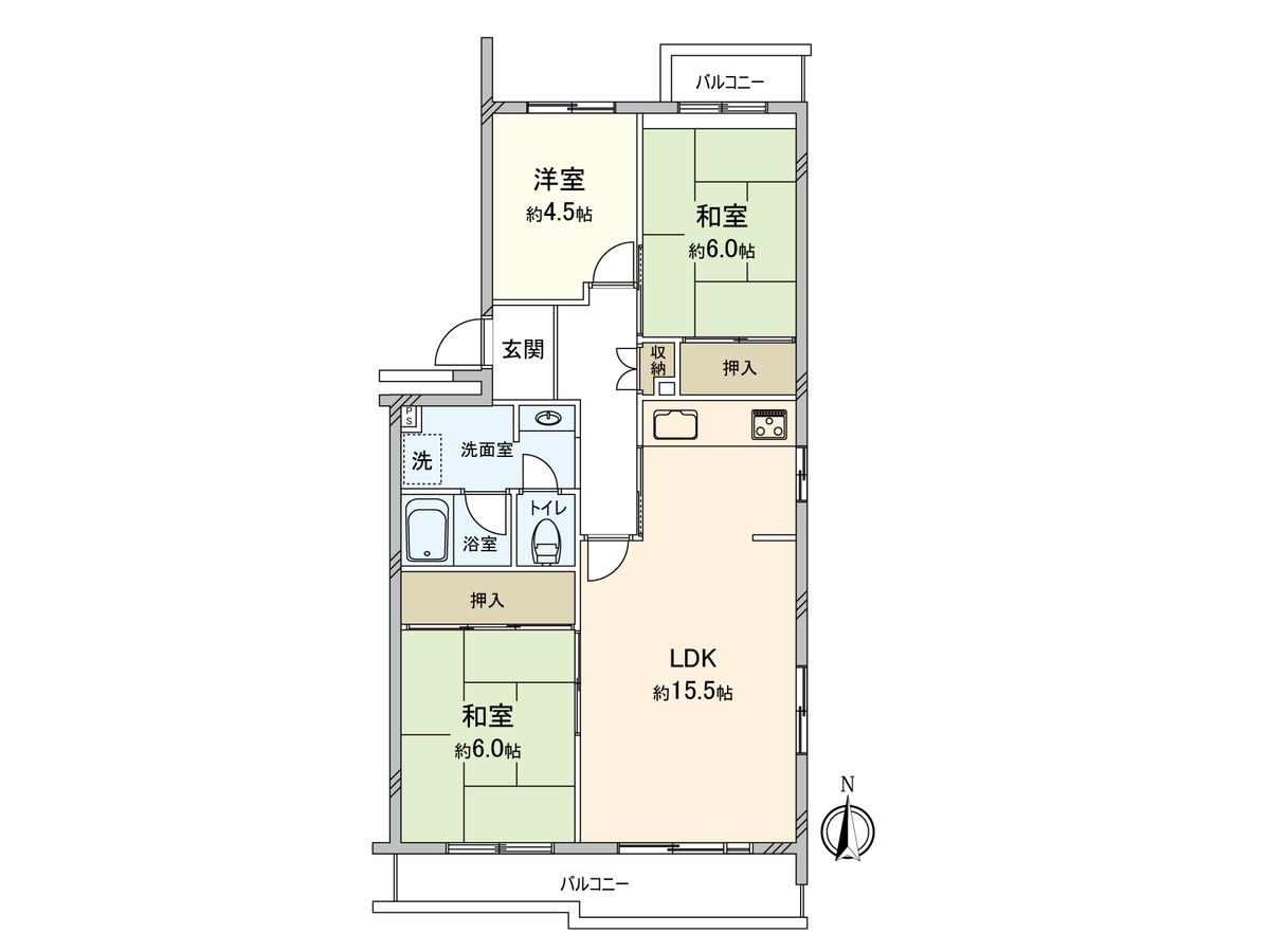 間取図(平面図)