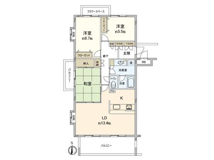 間取図(平面図)