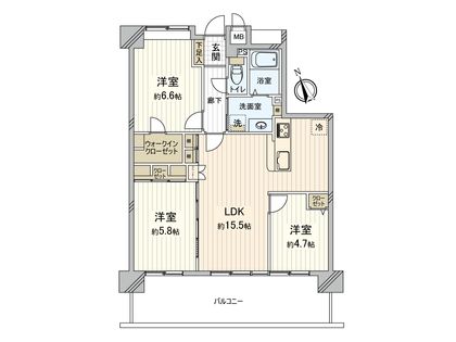 間取図(平面図)