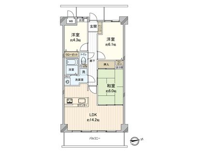 間取図(平面図)