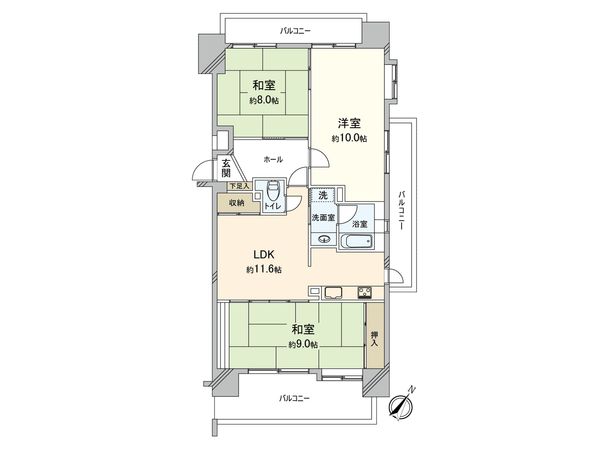 間取図(平面図)