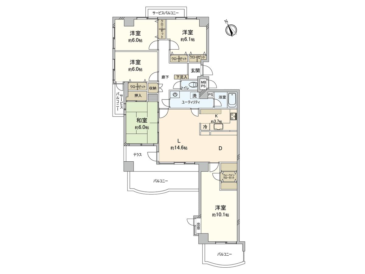 間取図(平面図)