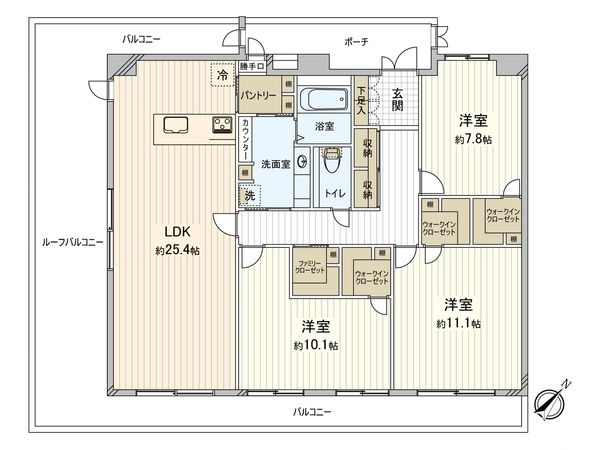 間取図(平面図)