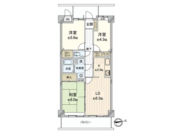 間取図(平面図)