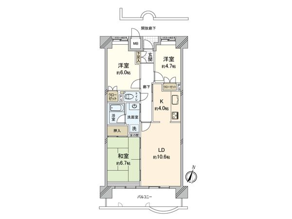 間取図(平面図)