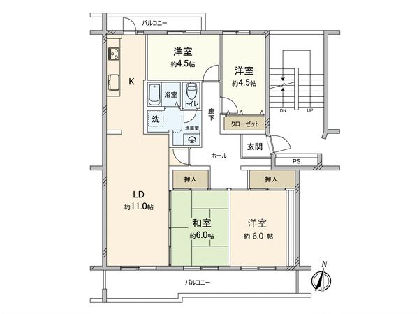 間取図(平面図)