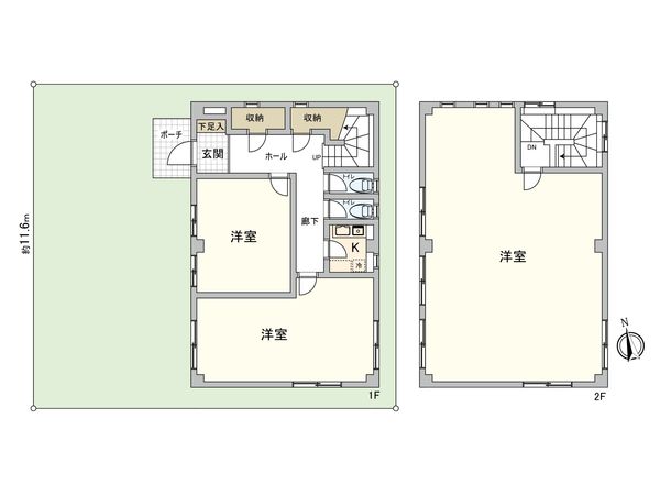 井口5丁目 事務所 間取図(平面図) 間取図(平面図)
