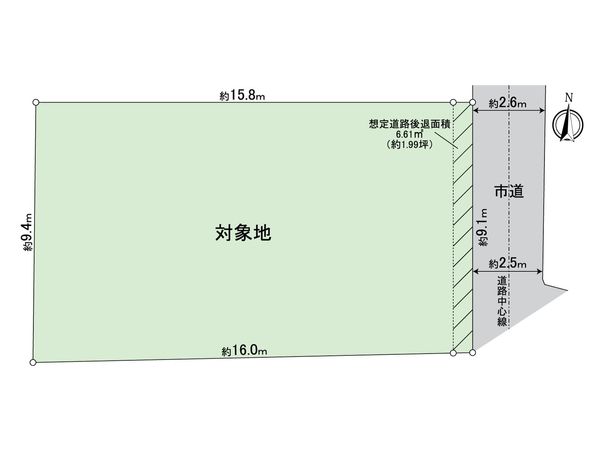 伊福町三丁目土地 区画図 伊福町三丁目土地 区画図