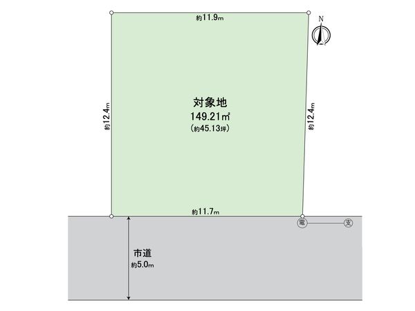 関土地 区画図 関土地 区画図