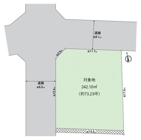 四御神土地 区画図