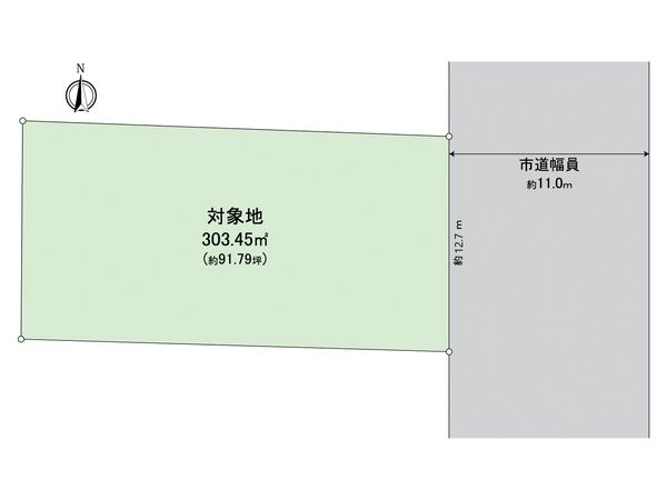 土田土地 区画図 土田土地 区画図