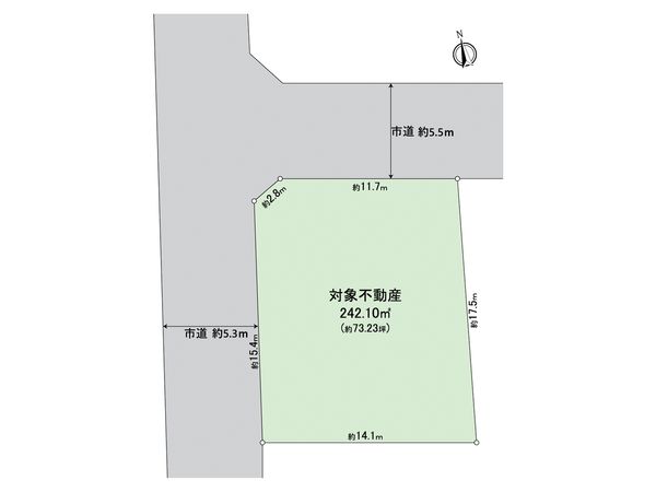 四御神土地 区画図 四御神土地 区画図