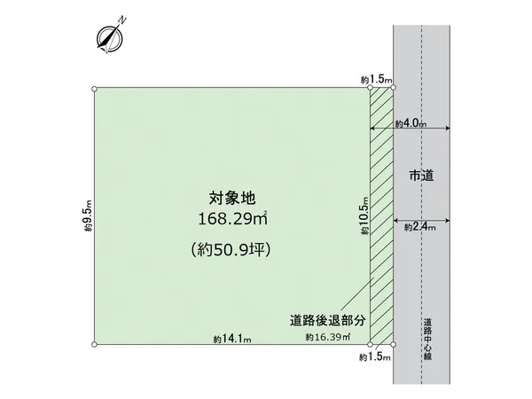 生活利便施設が充実した立地です。更地で即引渡が可能です。