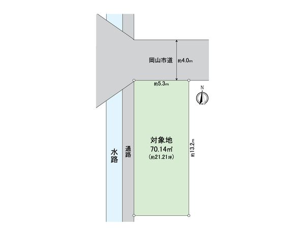 野田三丁目土地 区画図 野田三丁目土地 区画図