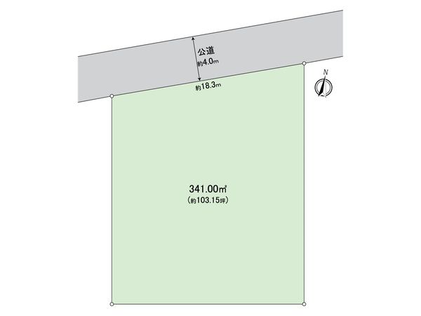 新屋敷町三丁目土地 区画図 新屋敷町三丁目土地 区画図